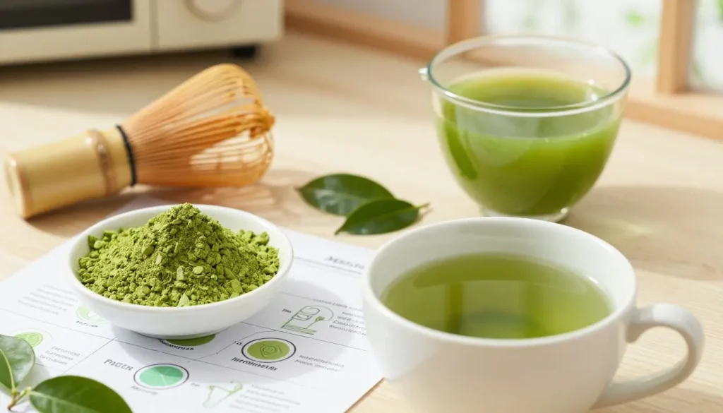 Types of matcha, matcha benefits